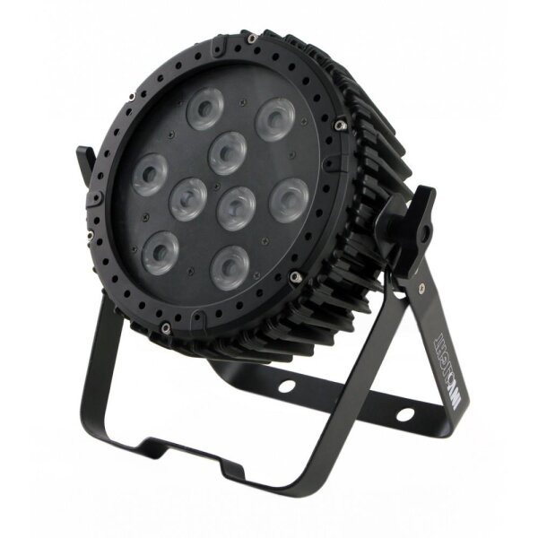 Involight LEDPAR95W, LED-Scheinwerfer, 9x 10 Watt RGBWA-LED, IP65