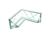 Alutruss Decotruss Dachst. 90° SAC 25 silber, Abgang unten