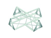 Decotruss SAC-41 crossing 4-way silver