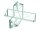 Decotruss SAC-44 corner 4-way r+h silver