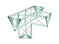 Alutruss Decotruss 4-Weg-St. SAT 42 silber, Abgang unten