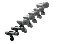 Omnitronic MIC 77-7LMH Schlagzeug-Mikrofonset