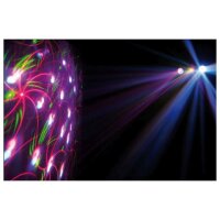 Showtec X-Terminator, Moonflower mit Laser- und Strobeeffekt