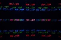 Laserworld CS-500RGB KeyTEX, Lasersystem mit Textfunktion, ILDA, inkl. Tastatur, USB-Kabel, Fernbedienung