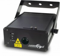 Laserworld CS-500RGB KeyTEX, Lasersystem mit Textfunktion, ILDA, inkl. Tastatur, USB-Kabel, Fernbedienung