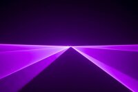 Laserworld Cube 1.5, 1500mW Laser, akkubetrieben, Bluetooth-APP, DMX, Stand-Alone (Musik), ILDA