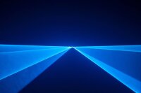 Laserworld Cube 1.5, 1500mW Laser, akkubetrieben, Bluetooth-APP, DMX, Stand-Alone (Musik), ILDA