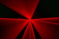 Laserworld Cube 1.5, 1500mW Laser, akkubetrieben, Bluetooth-APP, DMX, Stand-Alone (Musik), ILDA