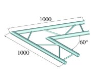 Alutruss Bilock BQ2-PAC20H 2-way Corner 60°