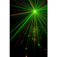 ADJ Stinger II, LED-Moonflower mit Strobe und Laser