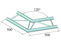 Alutruss Bilock BQ2-PAC22H 2-way Corner 120°