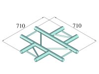 Alutruss Bilock BQ2-PAC41H 4-Weg Kreuz