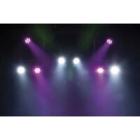 Showtec Compact Par 7 Q4, 7x 4 Watt RGBW-LED, DMX, 15 Grad Abstrahlwinkel