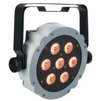 Showtec Compact Par 7 Q4, 7x 4 Watt RGBW-LED, DMX, 15 Grad Abstrahlwinkel