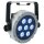 Showtec Compact Par 7 Q4, 7x 4 Watt RGBW-LED, DMX, 15 Grad Abstrahlwinkel