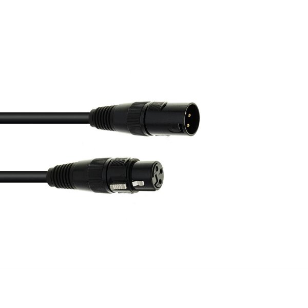 Eurolite DMX cable XLR 3pin 3m bk