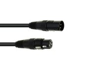 Eurolite DMX cable XLR 3pin 15m bk