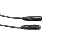 Eurolite DMX cable XLR 5pin 1m bk