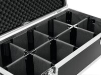 Roadinger Flightcase 8x AKKU UP-4