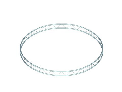 Alutruss Bilock Vollkreis d=6m(innen)vertikal 8tlg