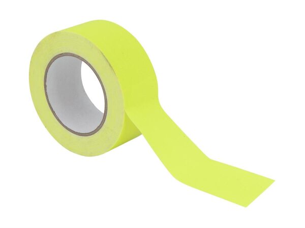 ACCESSORY Gaffa Tape 50mm x 25m neon-yellow uv active