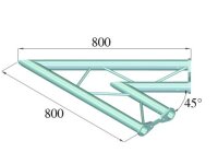 Alutruss Bisystem PH-19 2-way 45° horizontal