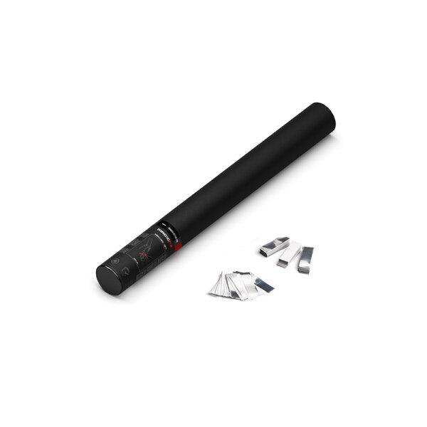 MagicFX Handheld Konfetti-Shooter, silber/weiss, 50cm