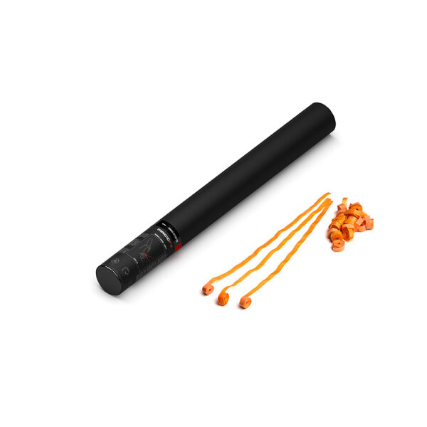 MagicFX Handheld Luftschlangen-Shooter, orange, 50cm