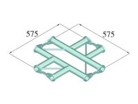 Alutruss Bisystem PH-41 4-way cross horizontal