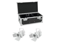 Eurolite Set 2x LED THA-40PC ws + Case