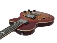 Dimavery LP-612 E-Guitar, flamed sunburst