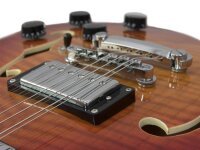 Dimavery LP-612 E-Guitar, flamed sunburst