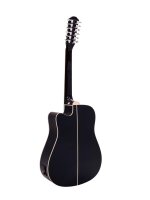 Dimavery DR-612 Western-Gitarre 12-saitig, schwarz