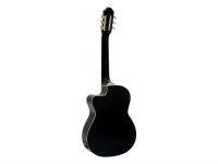 Dimavery CN-600E Klassik-Gitarre, schwarz