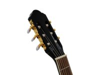 Dimavery CN-600E Klassik-Gitarre, schwarz