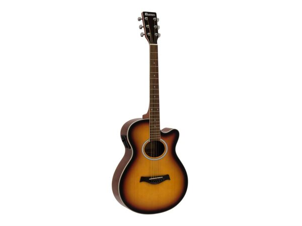 Dimavery AW-400 Western guitar, sunburst