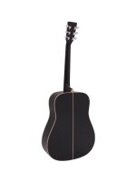 Dimavery STW-40 Western guitar, black