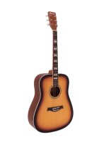 Dimavery STW-40 Western guitar, sunburst