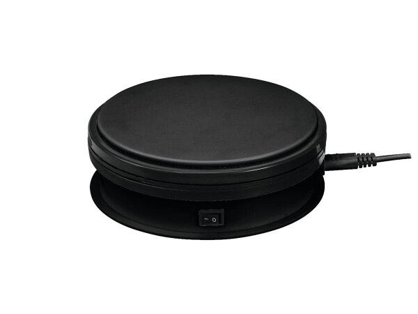 Rotary Plate 15cm up to 5kg black