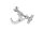 Eurolite TH-260 Quick-Lock Haken silber