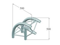 Alutruss Decolock DQ3-PAC25R 2-Weg Ecke 90°