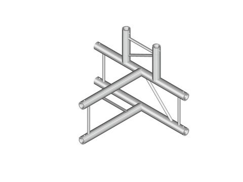 Alutruss Bilock E-GL22 T42-V 4-Wege-Ecke 90°
