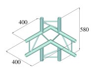 Alutruss Decolock DQ2-PAC44V 4-Weg Ecke