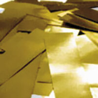 Showgear Handheld Konfetti-Shooter PRO, gold-metallic, 80cm