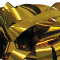 Showgear Handheld Luftschlangen-Shooter PRO, gold-metallic, 80cm