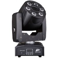 JB Systems Striker, LED-Hybrid-Moving-Head, 1x 30 Watt LED (Spot), 6x 8 Watt LED (Wash)