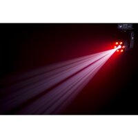 JB Systems Striker, LED-Hybrid-Moving-Head, 1x 30 Watt LED (Spot), 6x 8 Watt LED (Wash)