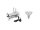 Eurolite Set PAR-30 Spot sil + PAR-30 230V SMD 11W E-27 LED 6500