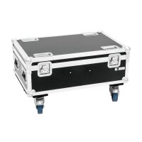 Roadinger Flightcase 4x THA-40 PC with Wheels