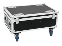 Roadinger Flightcase 4x THA-40 PC with Wheels